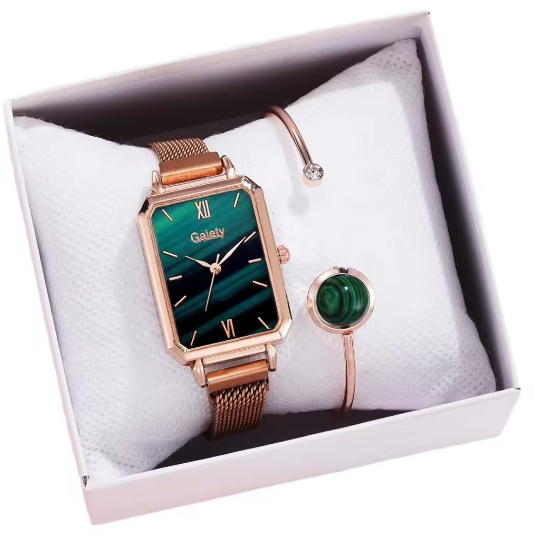 Reloj Galety Esmeralda | Elegancia y sofisticación diaria