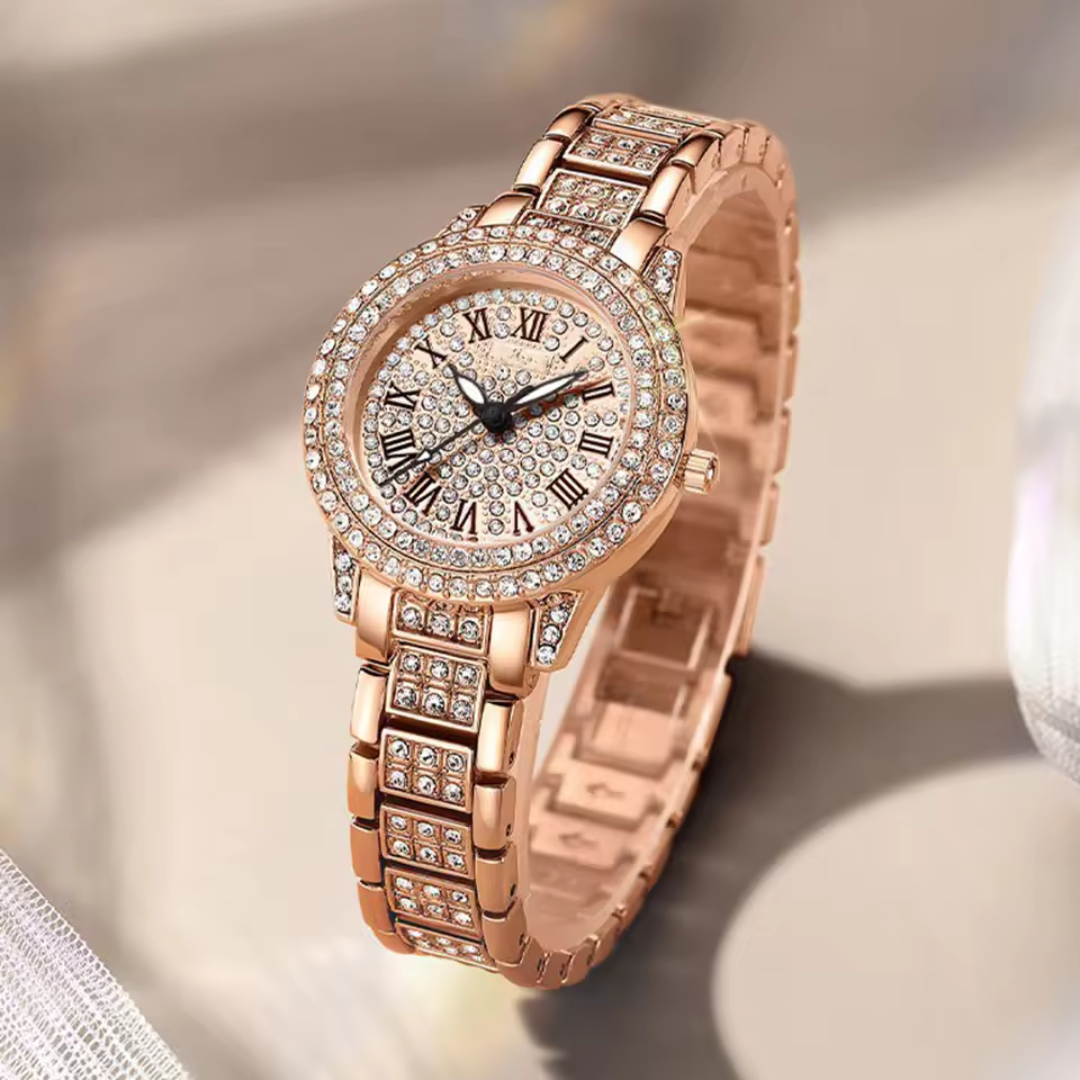 Reloj de Lujo Cristal Diamante | Brilla con cada movimiento